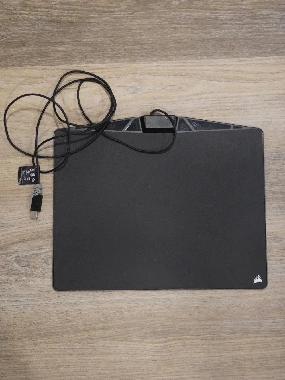 CORSAIR light-up mouse pad for computer use and gaming